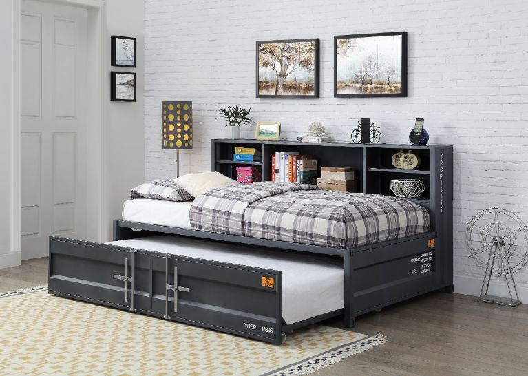 Cargo Daybed W/Trundle (Twin) & Storage