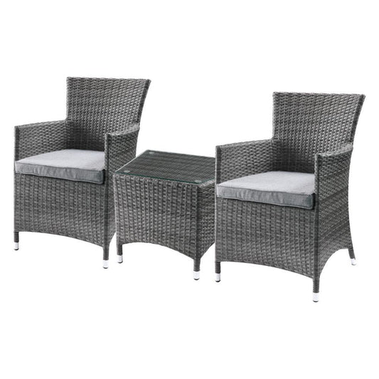 Tashelle 3PC Pack Patio Bistro Set