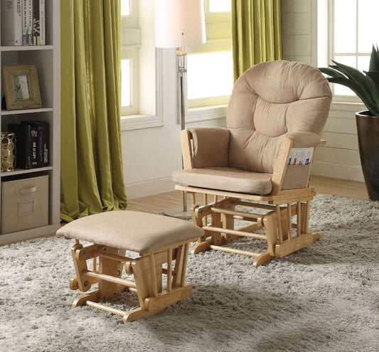 Rehan Glider Chair & Ottoman