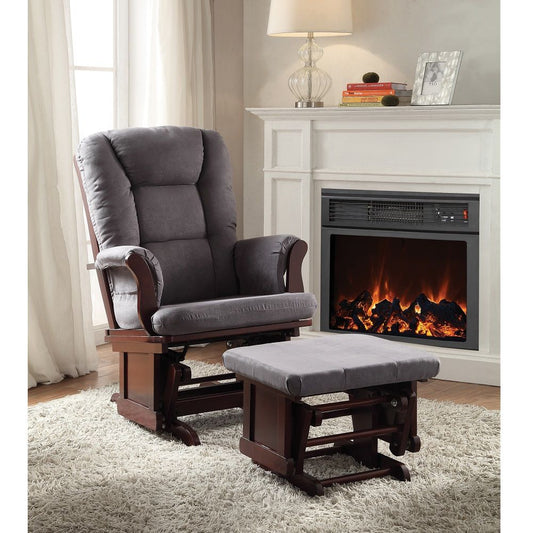 Adeliza Glider Chair & Ottoman