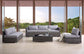 Sheffield 4PC Pack Patio Sofa Set